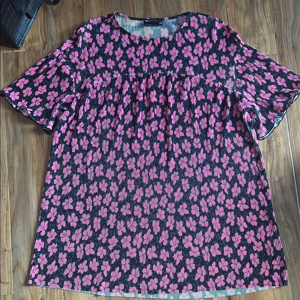 Floral baby doll dress
